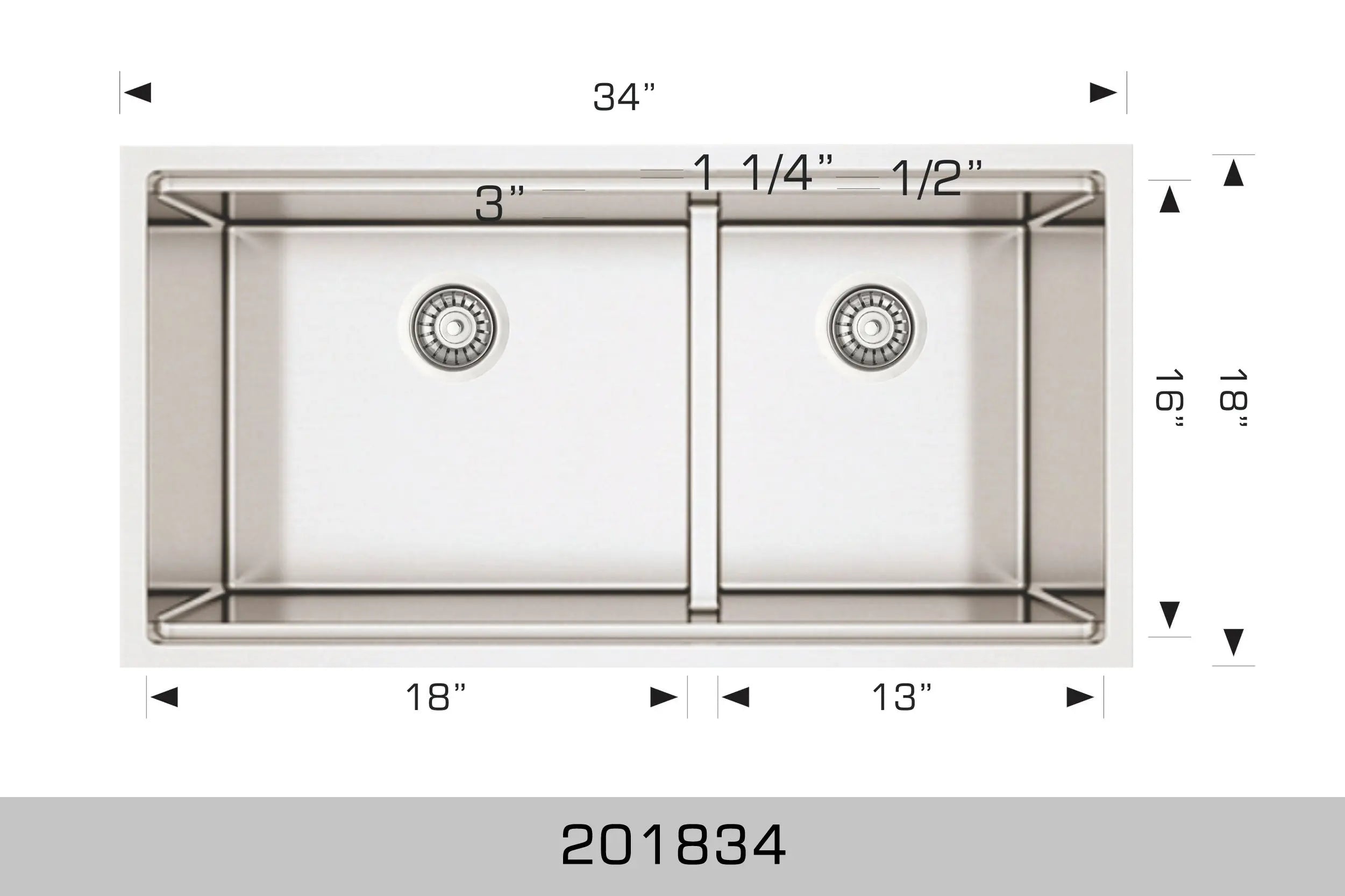 Bosco Titanium Plus Series - Radius Corner 201834 - Plumbing Market