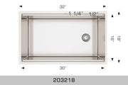 Bosco Titanium Plus Series - Radius Corner 203218 - Plumbing Market
