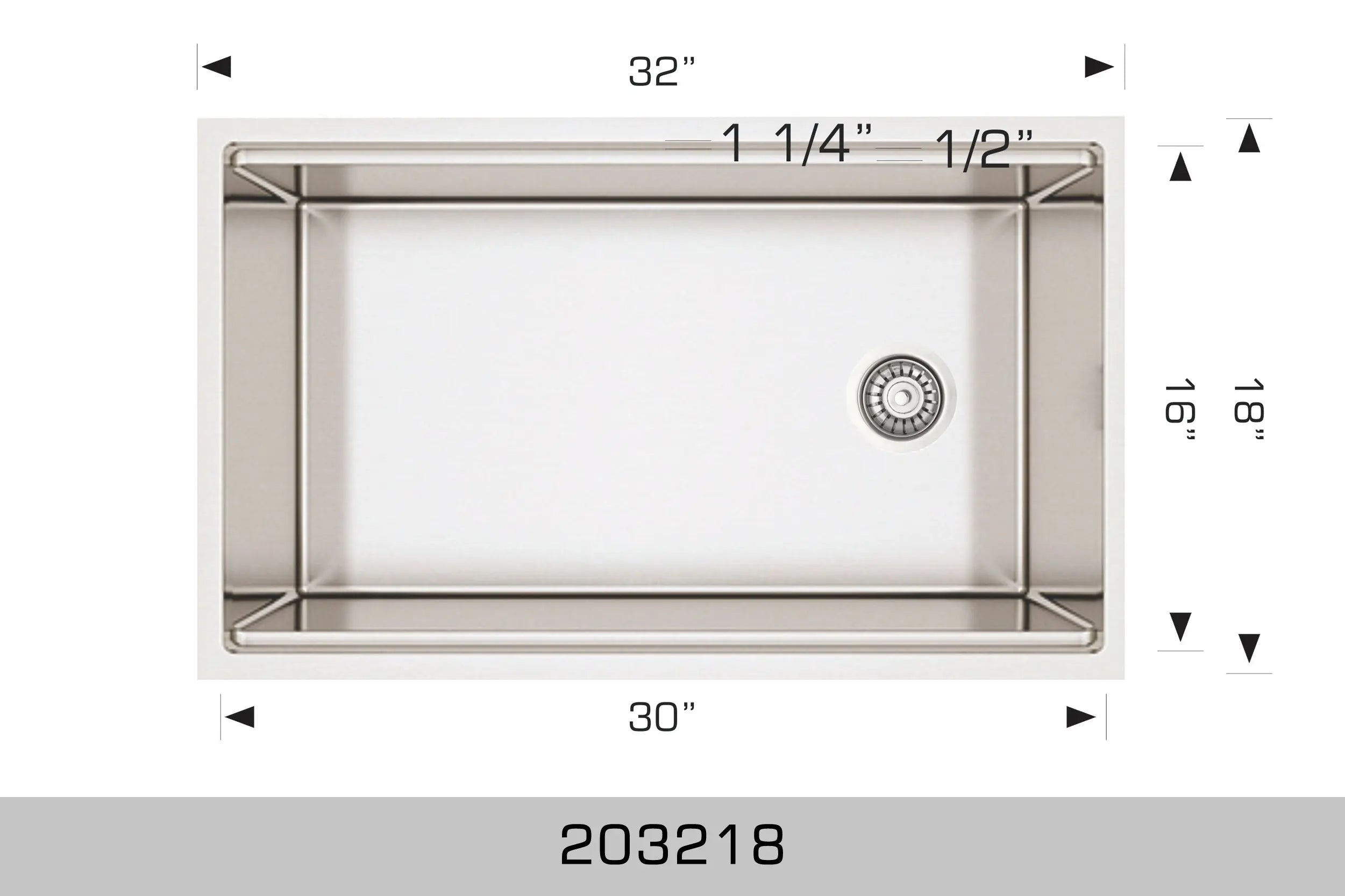 Bosco Titanium Plus Series - Radius Corner 203218 - Plumbing Market