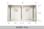 Bosco Titanium Plus Series - Radius Corner 203351 Plus - Plumbing Market