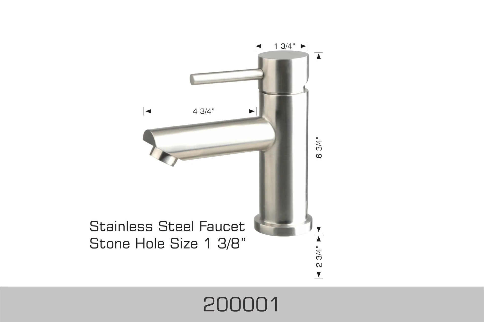 Bosco Vanity Faucets - Vanity Faucet 200001 - Plumbing Market