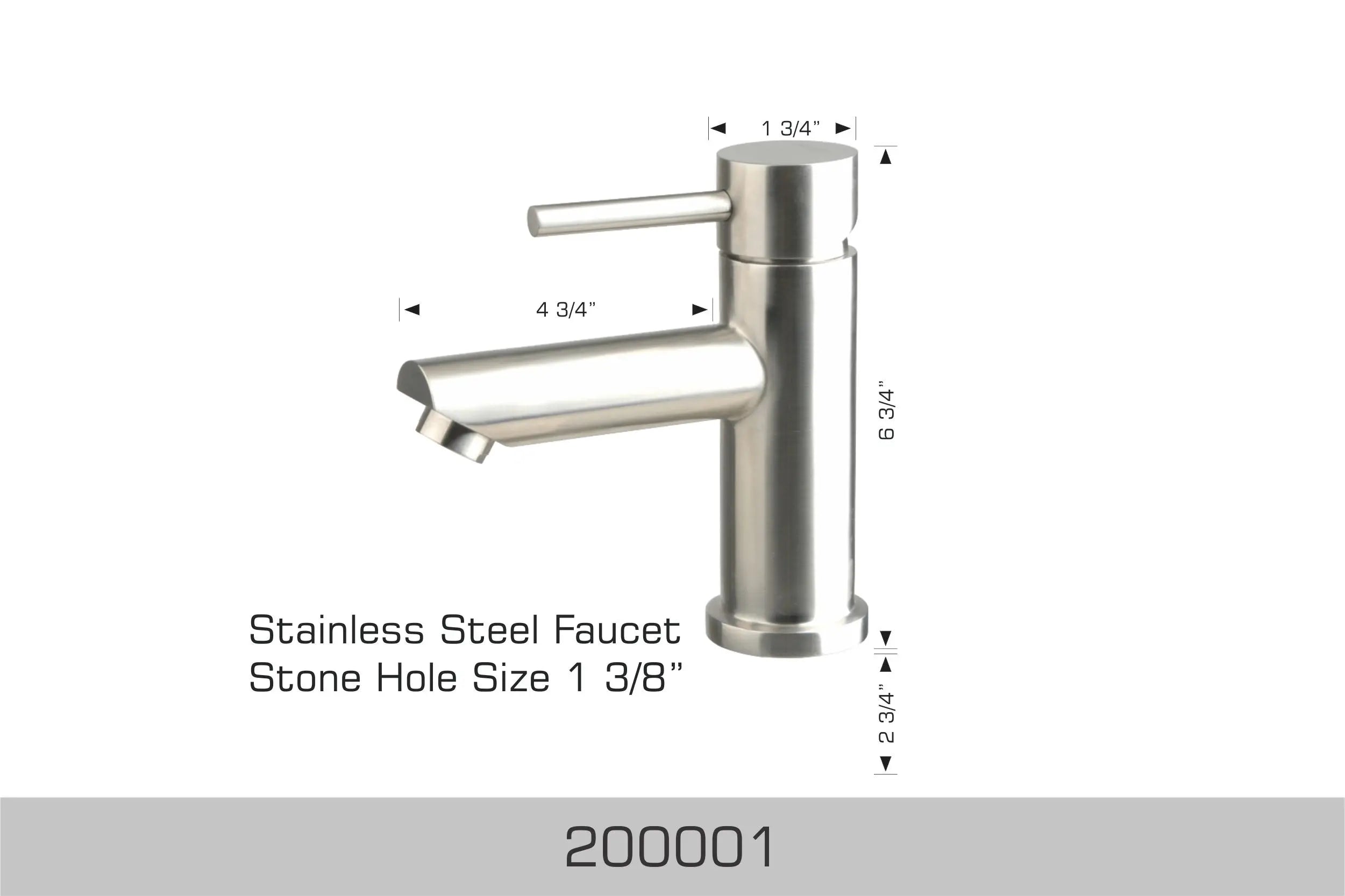 Bosco Vanity Faucets - Vanity Faucet 200001 - Plumbing Market