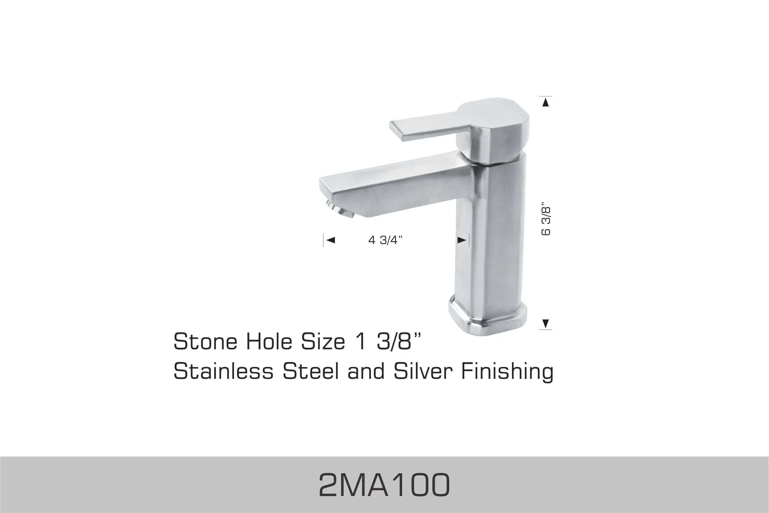 Bosco Vanity Faucets - Vanity Faucet 2MA100 - Plumbing Market