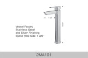 Bosco Vanity Faucets - Vessel Faucet 2MA101 - Plumbing Market