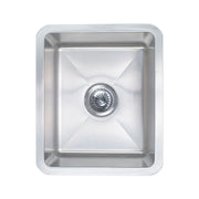 Bristol Sinks 15" B1615 Undermount Stainless Steel Kitchen Sink 20 mm Corners