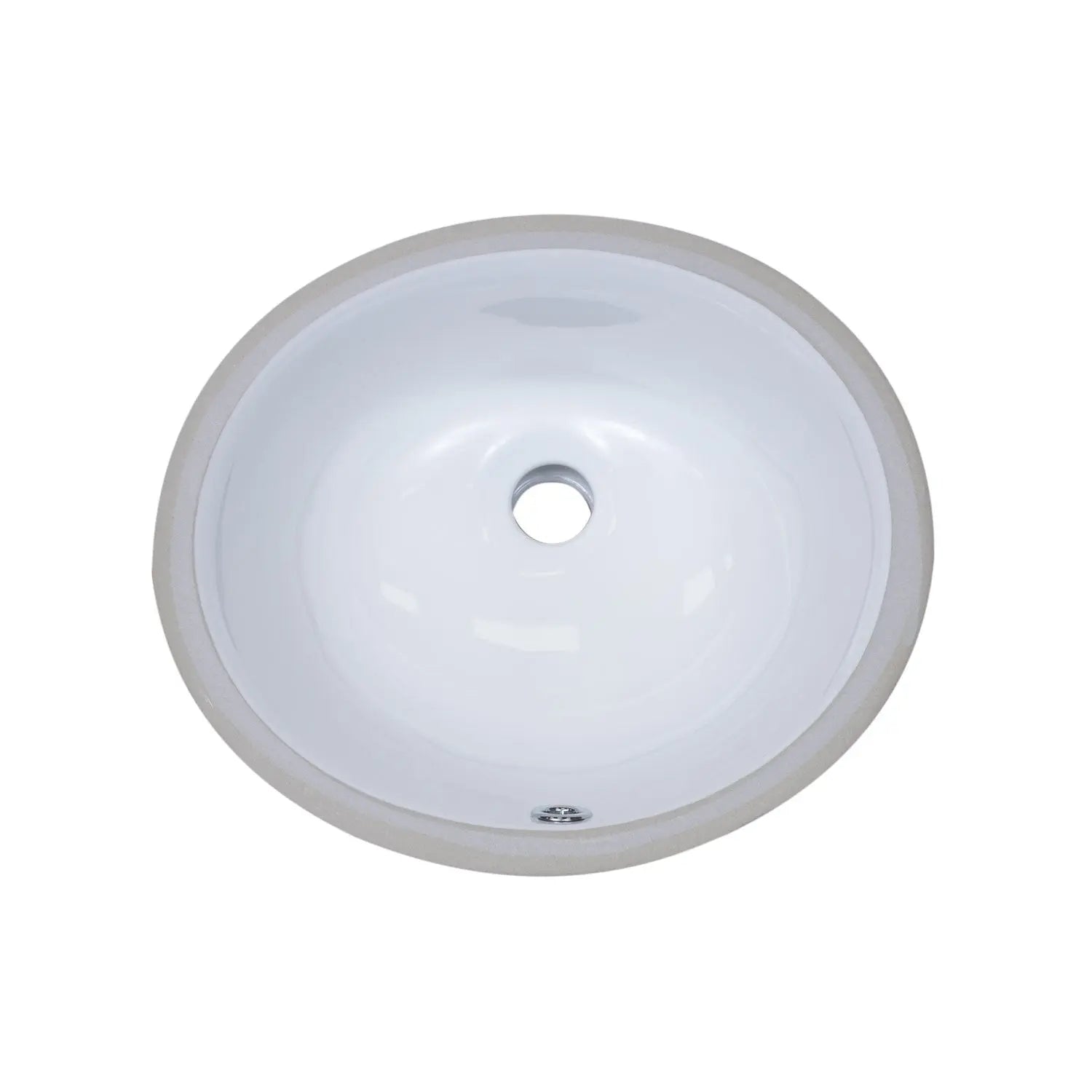 Bristol Sinks 16" B601-SM Vitreous China Oval Undermount Bathroom Sink