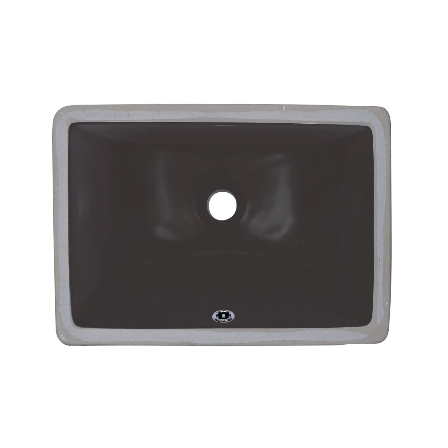 Bristol Sinks 18" B607 Black Vitreous China Rectangular Undermount Vanity Sink