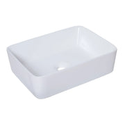 Bristol Sinks 18" BV112 Above Counter Porcelain Rectangular Vessel Bathroom Sink