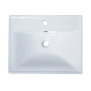 Bristol Sinks 20" B611 Vitreous China Rectangular Top-mount Bathroom Sink