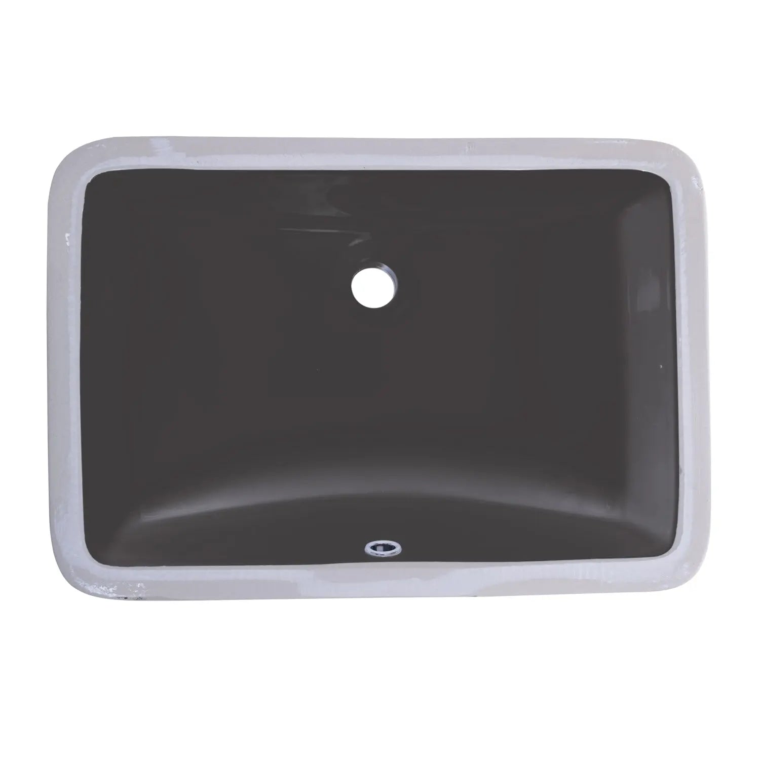 Bristol Sinks 21" B605 Black Vitreous China Rectangular Undermount Vanity Sink