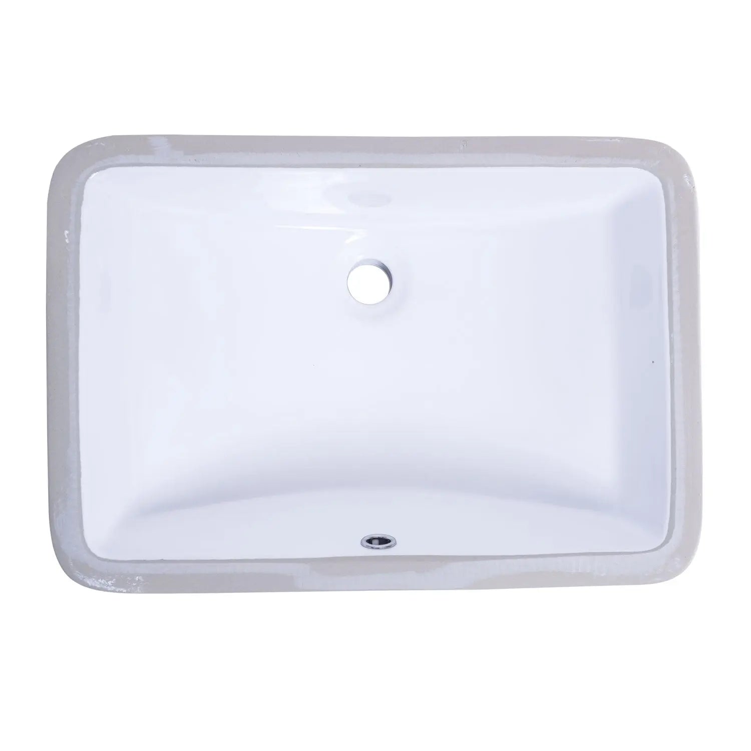 Bristol Sinks 21" B606 Vitreous China Rectangular Undermount Bathroom Sink