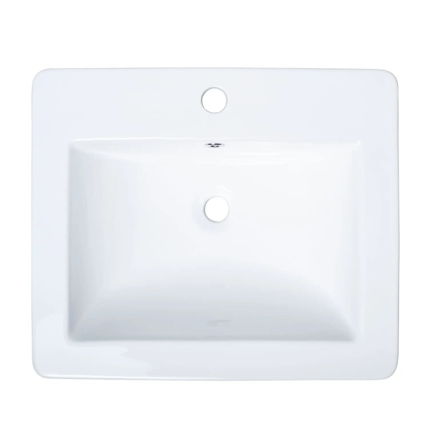 Bristol Sinks 21" B612 Vitreous China Rectangular Top-mount Bathroom Sink