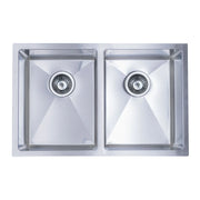 Bristol Sinks 28" B1911 Undermount Stainless Steel Kitchen Sink 10 mm Corners