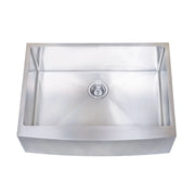 Bristol Sinks 30" B923 Apron Front Farmhouse Kitchen Single Bowl Sink S. Steel