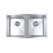 Bristol Sinks 31" B1807 Undermount Stainless Steel Kitchen Sink 20 mm Corners