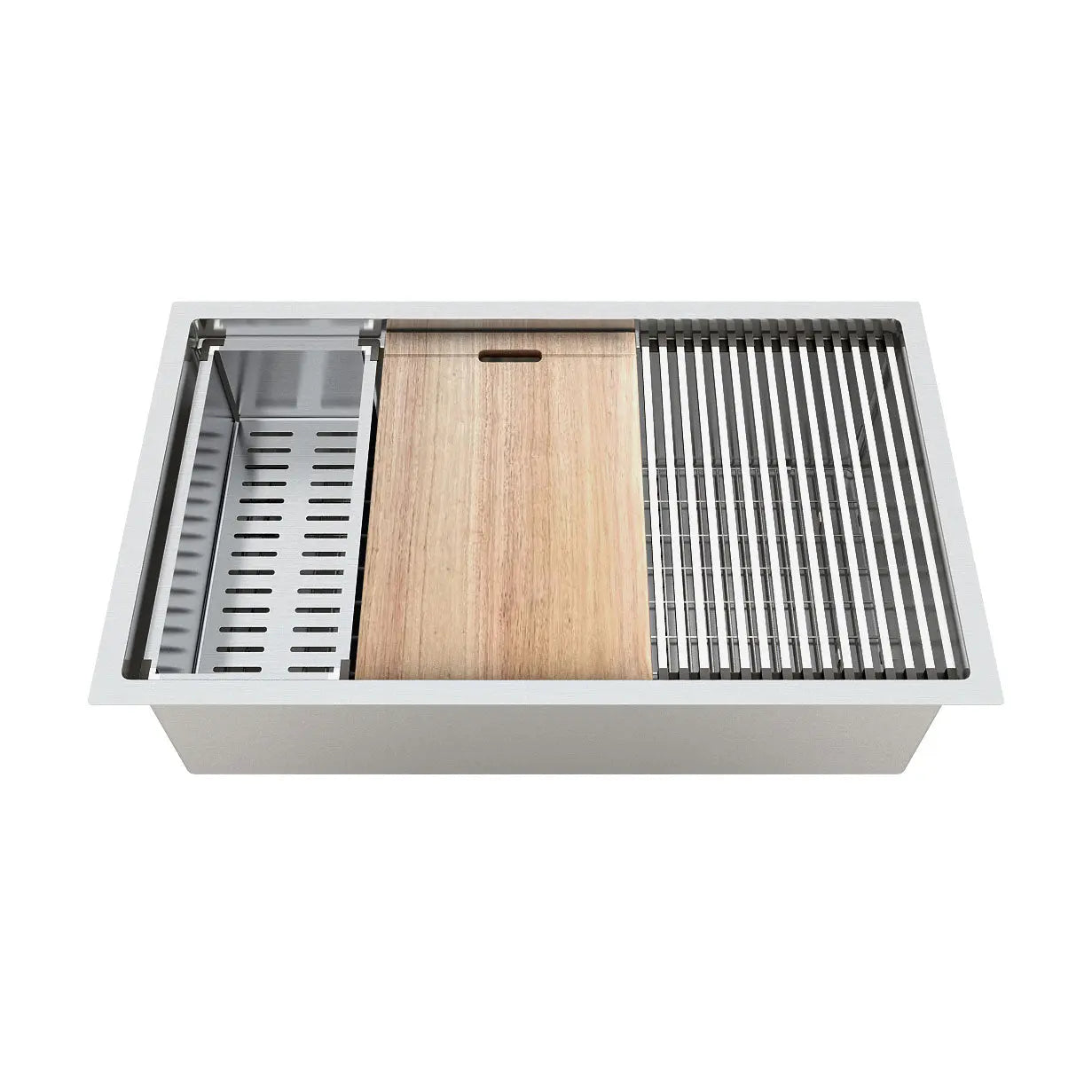 Bristol Sinks 32" B1851 Single Bowl Workstation Sink