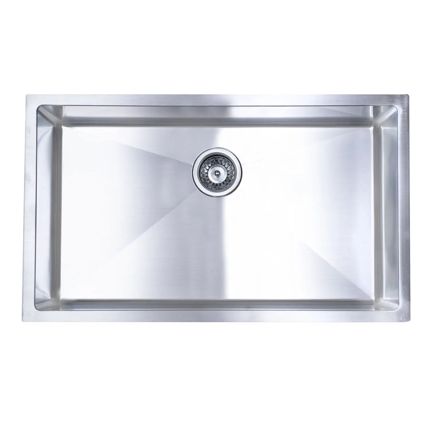 Bristol Sinks 32" B1926 Undermount Stainless Steel Kitchen Sink 10 mm Corners