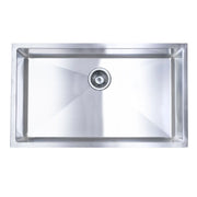 Bristol Sinks 32" B1926 Undermount Stainless Steel Kitchen Sink 10 mm Corners