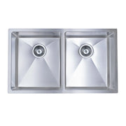 Bristol Sinks 32" B1927 Undermount Stainless Steel Kitchen Sink 10 mm Corners