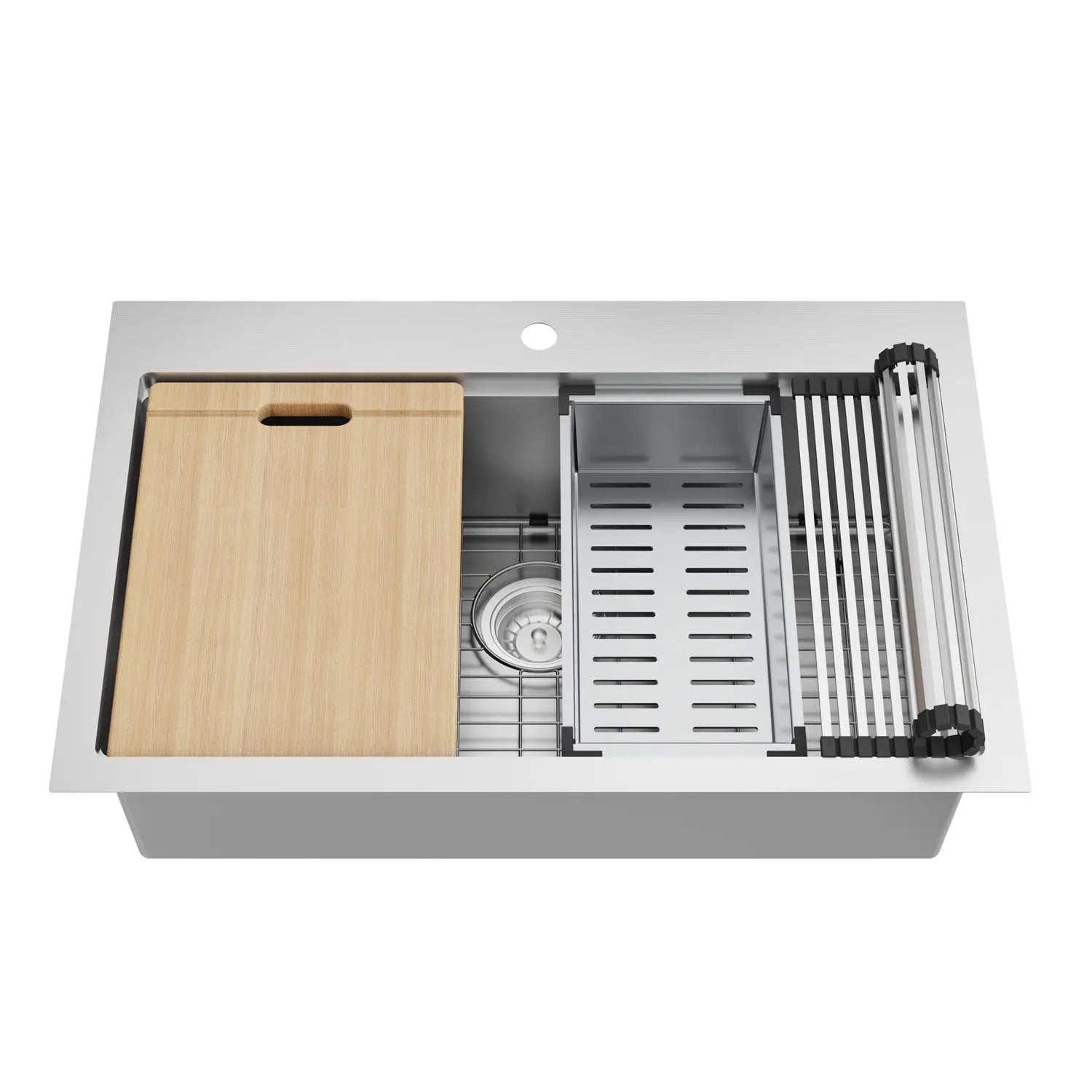 Bristol Sinks B1251 Workstation Single Bowl Top-mount Sink