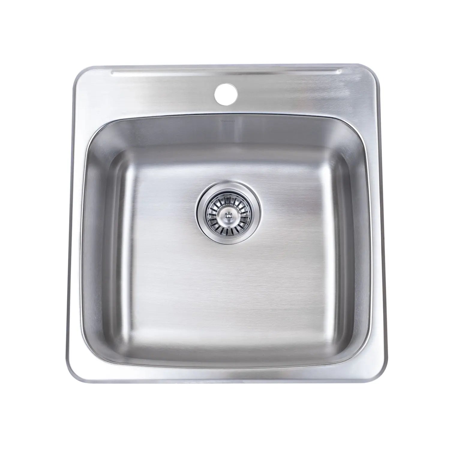 Bristol Sinks B201 Top-mount Stainless Steel 1-Hole Single Bowl Kitchen Sink