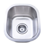 Bristol Sinks B701 Undermount Stainless Steel Single Bowl Bar Kitchen Sink
