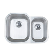 Bristol Sinks B802 Undermount Stainless Steel Double Bowl Kitchen Sink