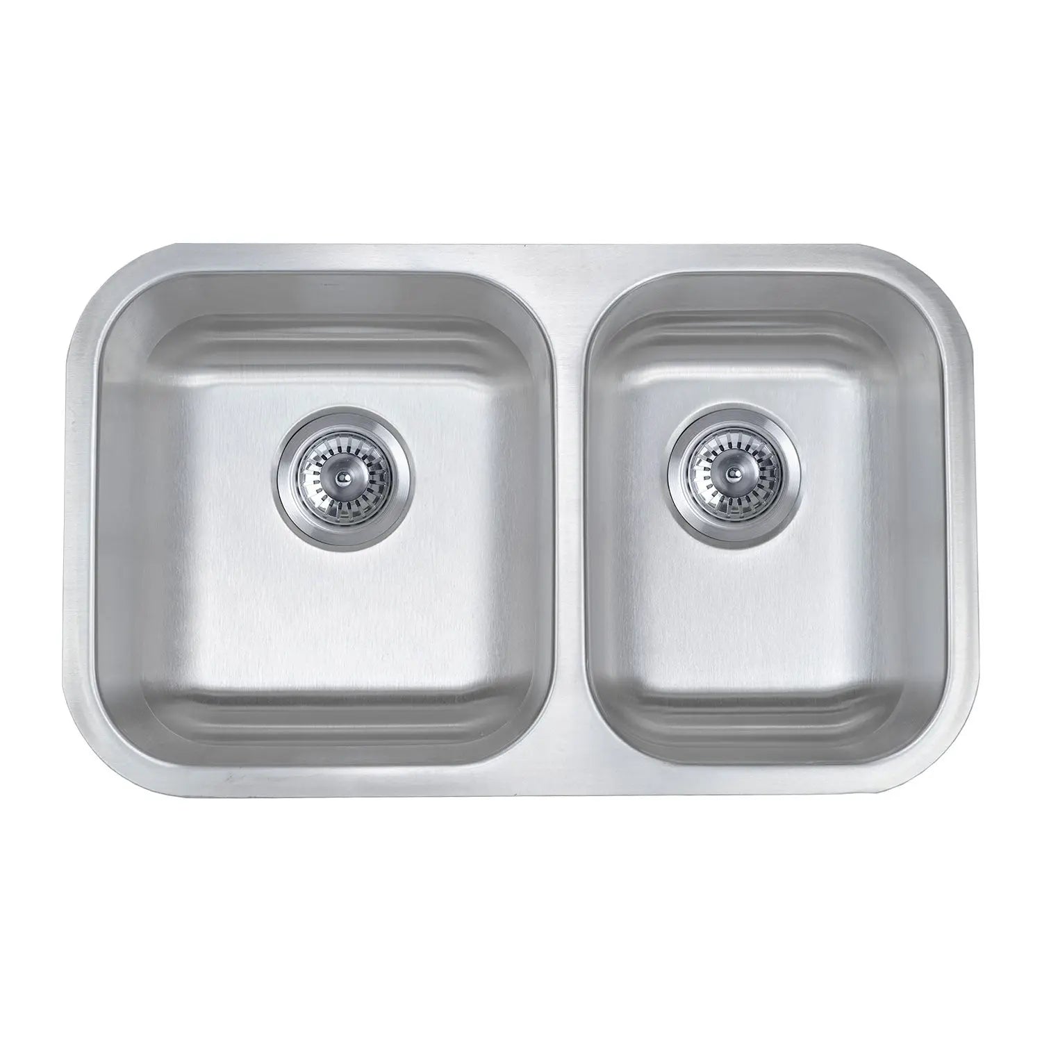 Bristol Sinks B804 Undermount Stainless Steel Double Bowl Kitchen Sink