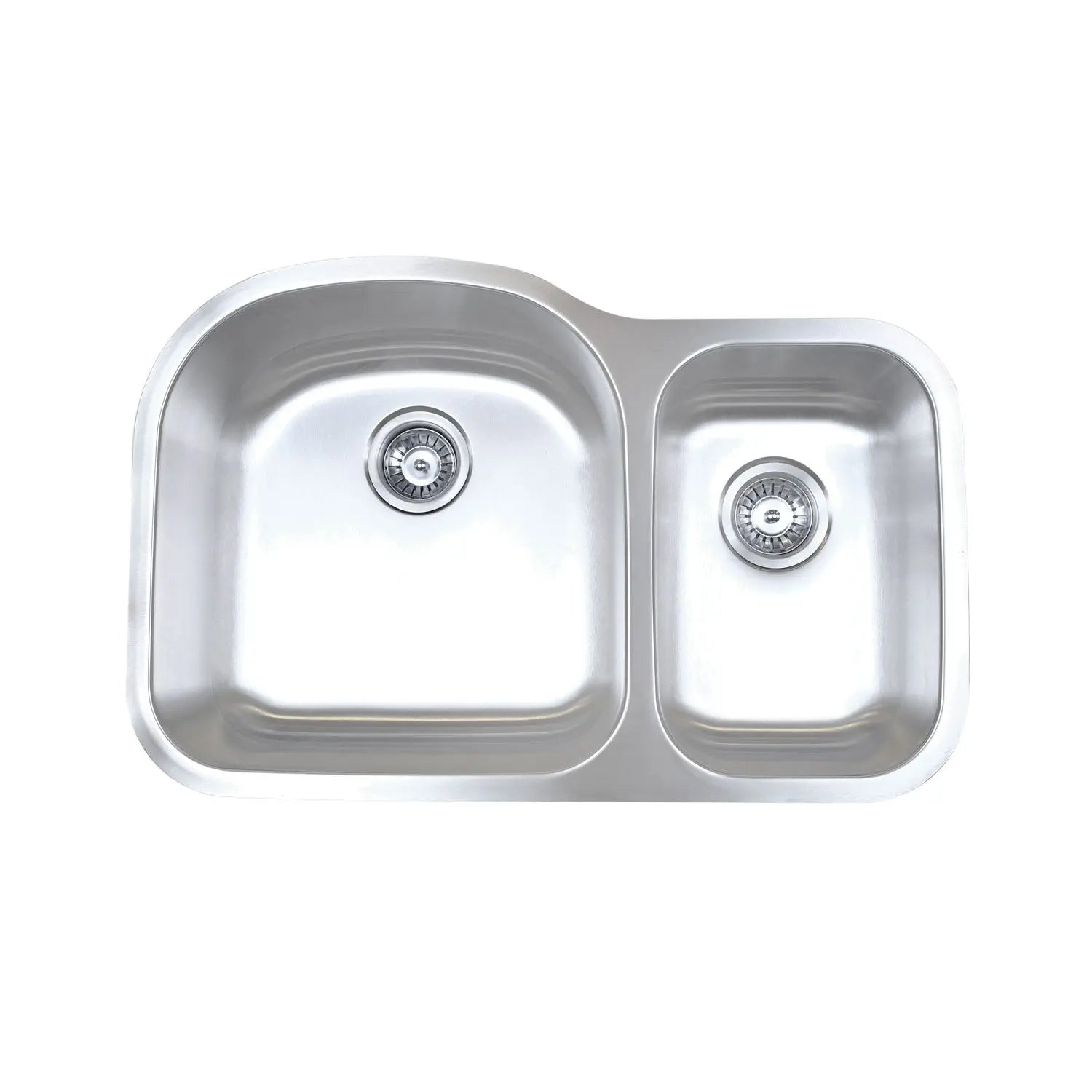 Bristol Sinks B809 Undermount Stainless Steel Double Bowl Kitchen Sink