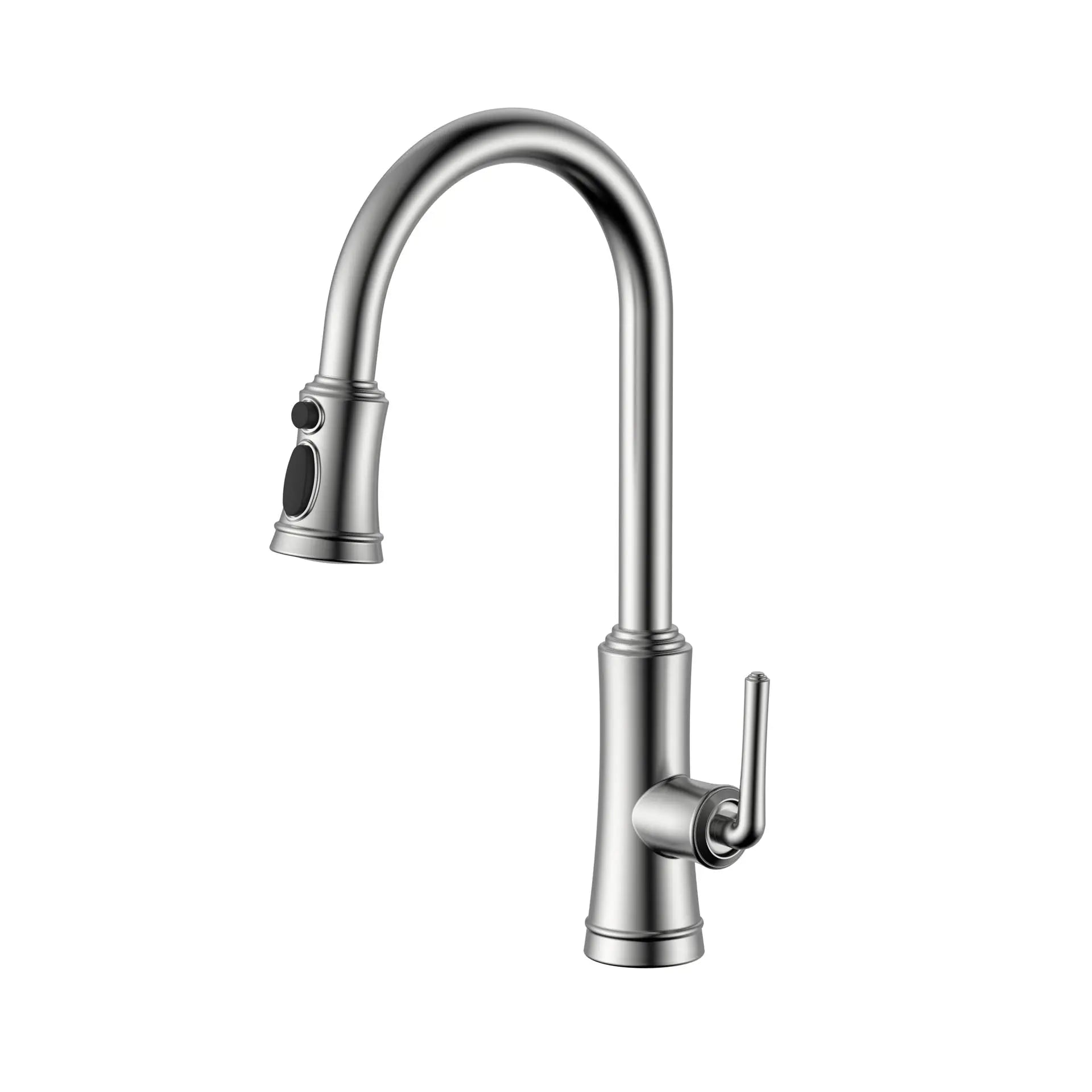 Bristol Sinks Bari Kitchen Faucet Pulldown Brushed Nickel