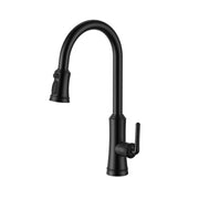 Bristol Sinks Bari Kitchen Faucet Pulldown Matte Black