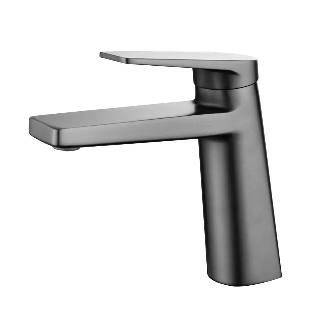 Bristol Sinks Girona Single Hole Vanity Faucet - Gunmetal