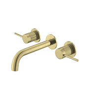 Bristol Sinks Ravenna Wall-Mount Bathroom Faucet – Gold