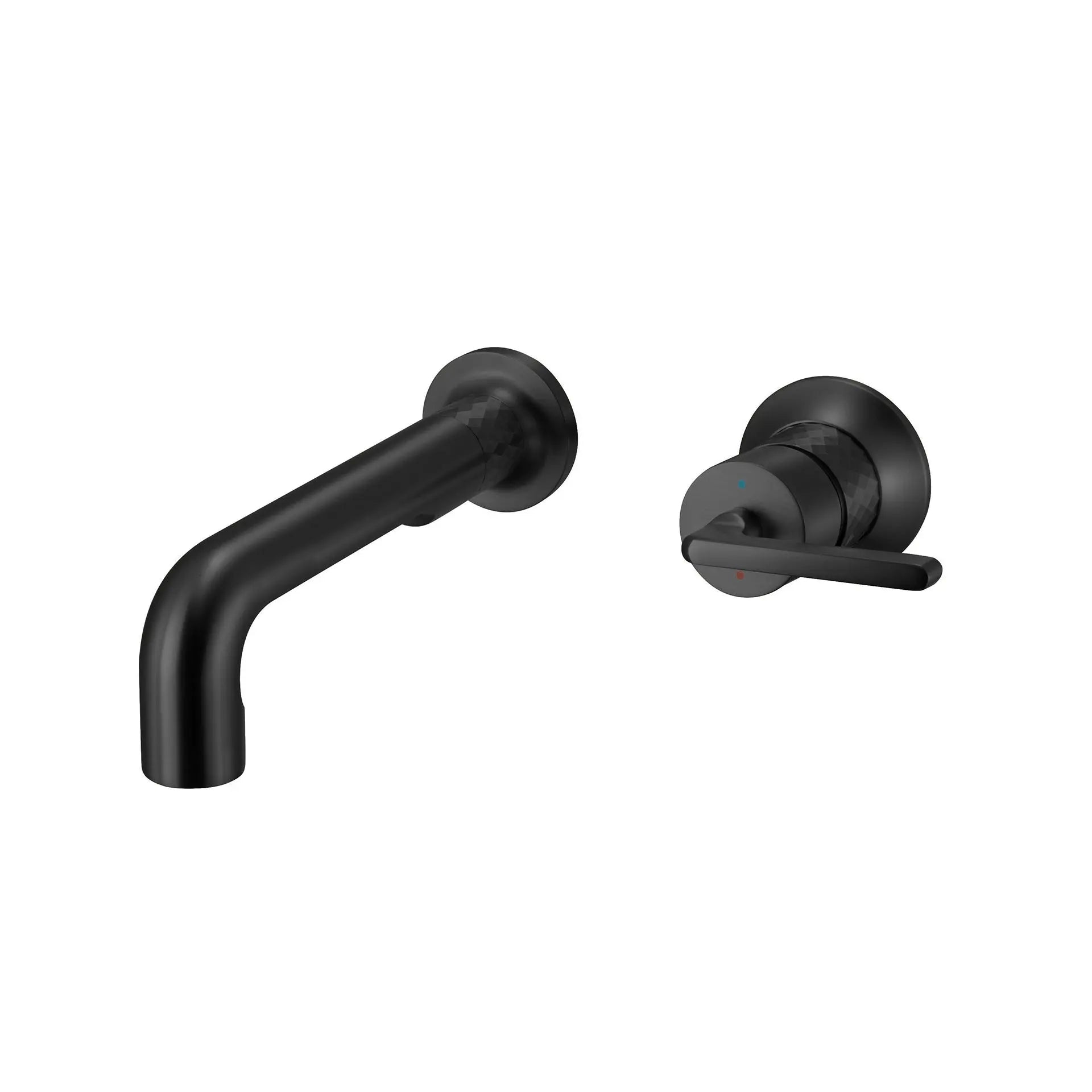 Bristol Sinks Segovia Wall-Mount Bathroom Faucet – Matte Black