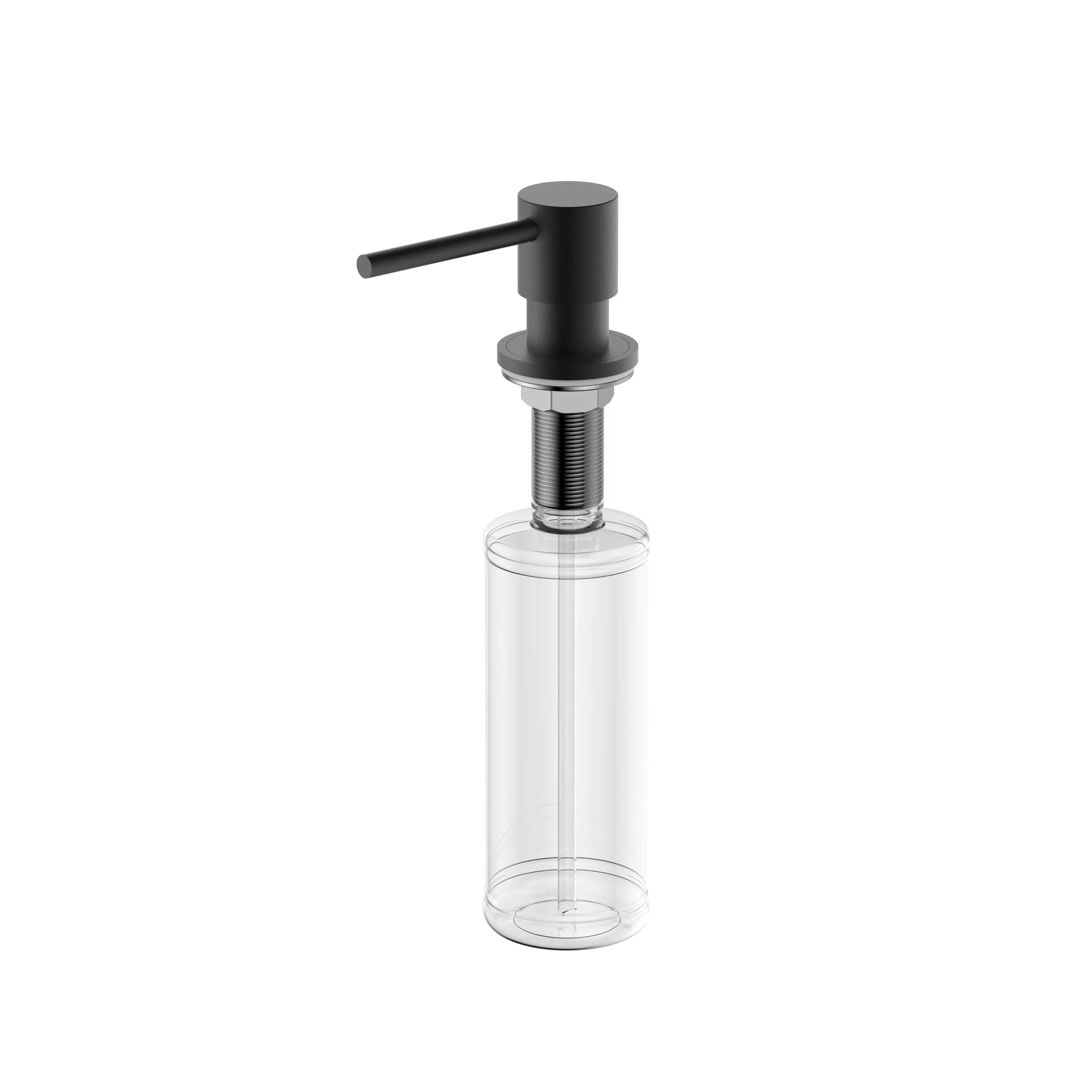 Bristol Sinks Soap Dispenser - Round Design - Matte Black