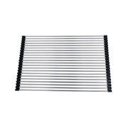 Bristol Sinks Stainless Steel Over the Sink Multipurpose Roll-Up Drying Rack