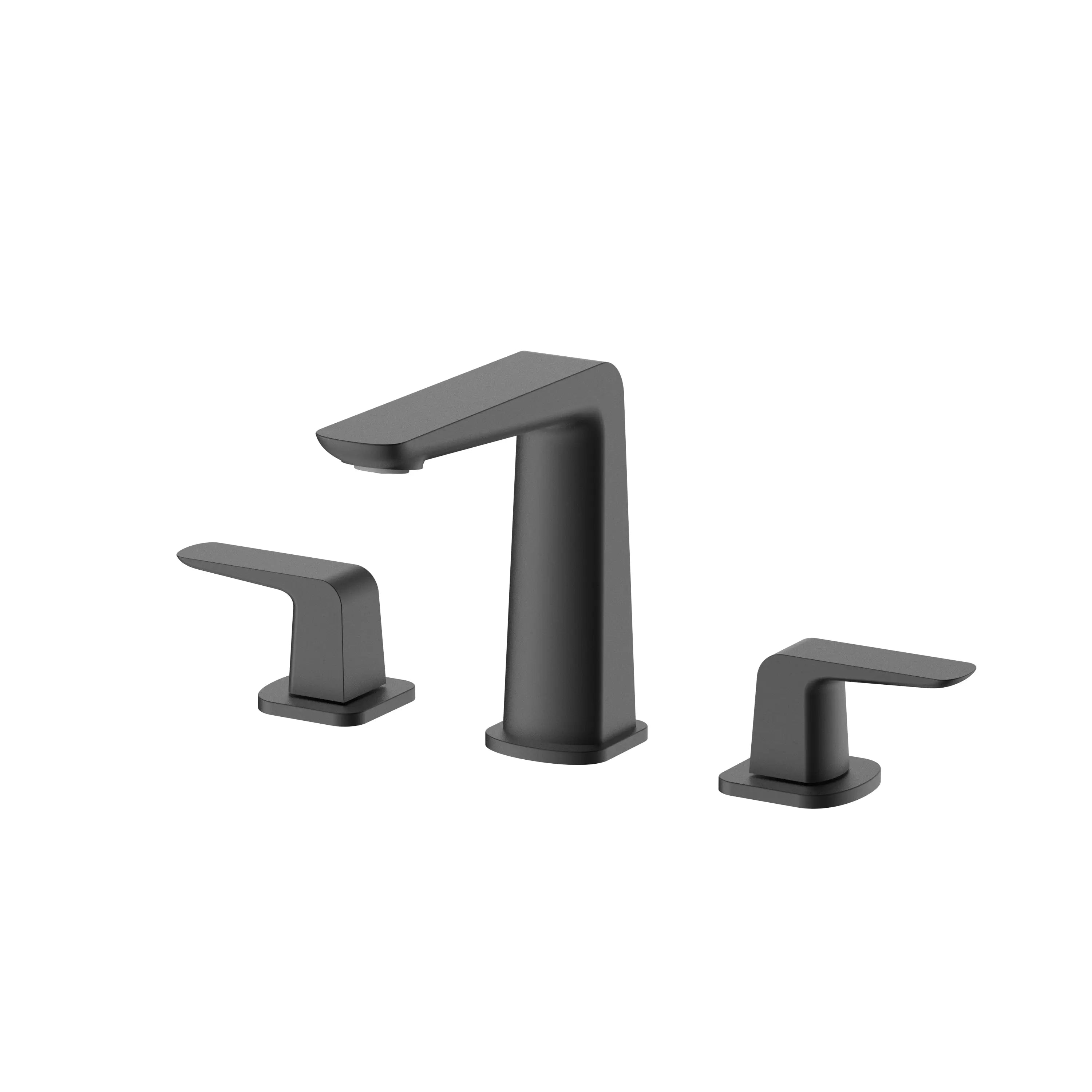 Bristol Sinks Veneto Contemporary Widespread Faucet - Matte Black