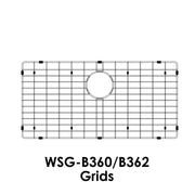 Bristol Sinks Virtuo Granite Workstation WSG-B360/B362 - Stainless Steel Grid