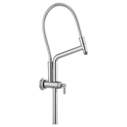 Brizo 10 7/16" Classic Slide Bar Shower Arm And Flange 81376-PC - Plumbing Market