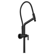 Brizo 10 7/16" Linear Round Slide Bar Shower Arm And Flange 81892-BL - Plumbing Market