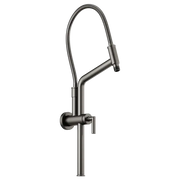 Brizo 10 7/16" Linear Round Slide Bar Shower Arm And Flange 81892-SL - Plumbing Market