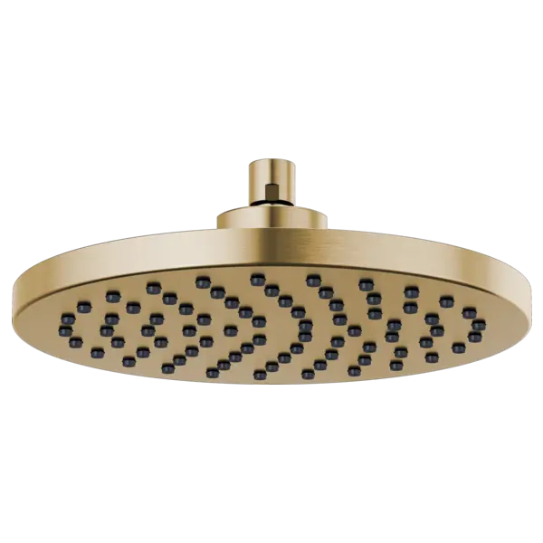Brizo 10" Linear Round Single-Function Raincan Shower Head - 2.5 GPM 81398-GL-2.5 - Plumbing Market
