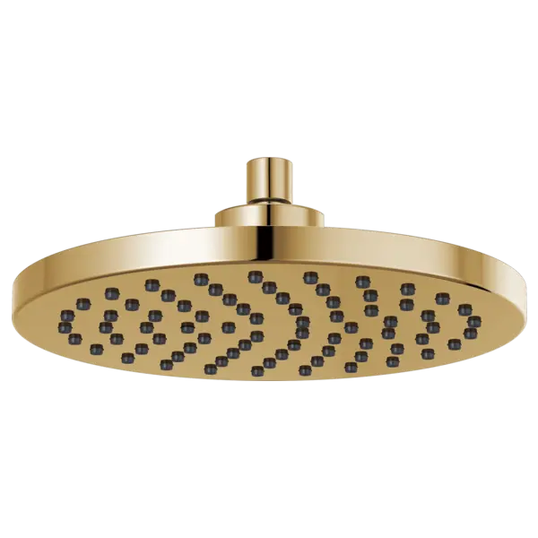 Brizo 10" Linear Round Single-Function Raincan Shower Head - 2.5 GPM 81398-PG-2.5 - Plumbing Market