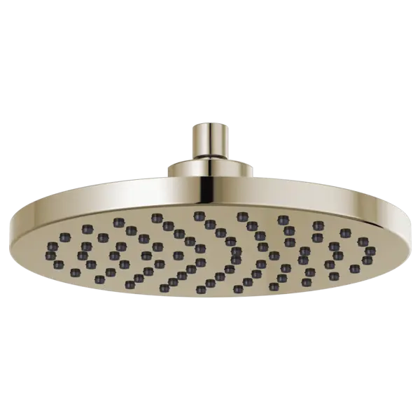 Brizo 10" Linear Round Single-Function Raincan Shower Head - 2.5 GPM 81398-PN-2.5 - Plumbing Market
