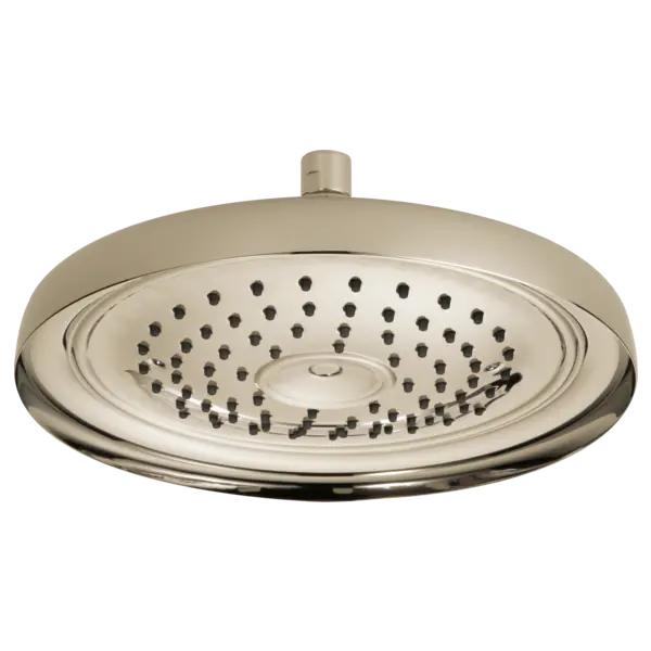 Brizo 11" Classic Round Single-Function Raincan Shower Head - 1.75 GPM 83310-PN - Plumbing Market