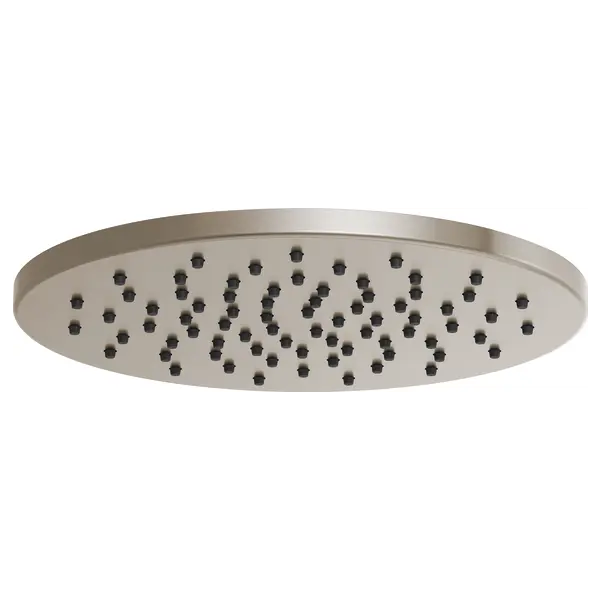 Brizo 12" Linear Round Single-Function Raincan Shower Head - 1.75 GPM 81392-BN - Plumbing Market