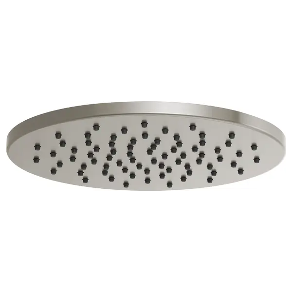 Brizo 12" Linear Round Single-Function Raincan Shower Head - 1.75 GPM 81392-NK - Plumbing Market