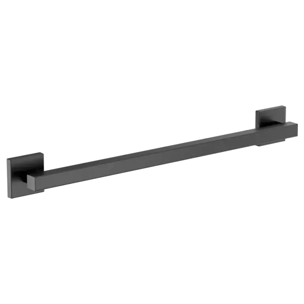 Brizo 24" Linear Square Grab Bar 69380-BL - Plumbing Market