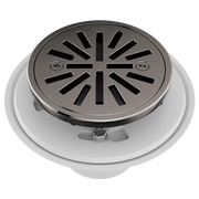 Brizo 4" Tile-In Round Shower Drain BT061414-BNX - Plumbing Market