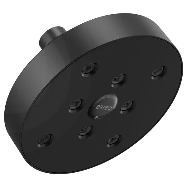 Brizo 5" Linear Round H<sub>2</sub>Okinetic<sup>®</sup> Single Function Wall Mount Showerhead 87375-BL - Plumbing Market